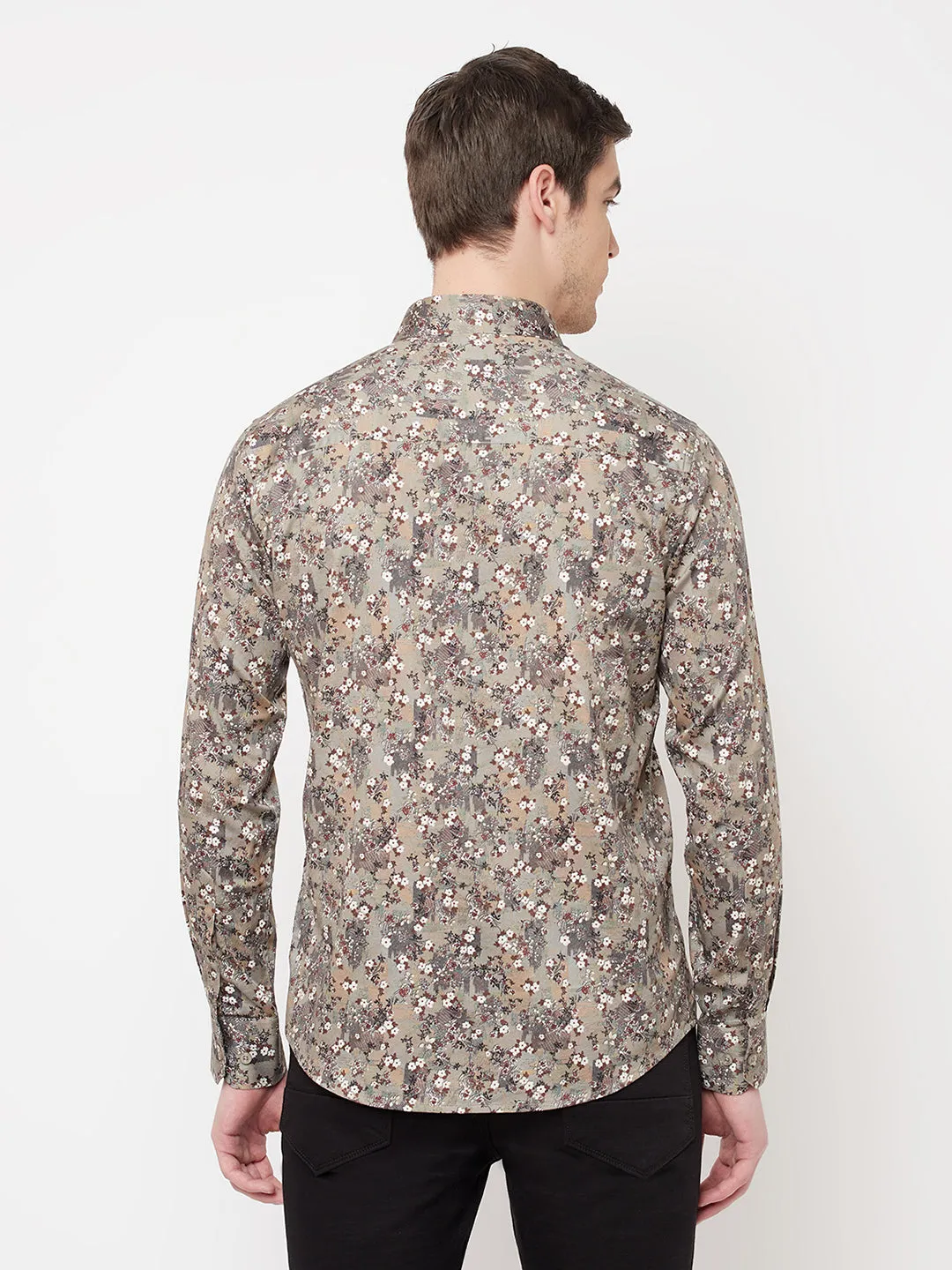 Multi-Color Floral Shirt