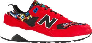 New Balance Wmns 580 Elite 'Considered Chaos - Aztec Red' Sneakers, Red