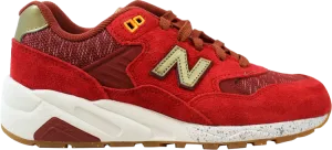 New Balance Wmns Elite 580 'Lost Worlds' Sneakers, Red