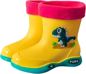 New Kids Girls Children's Rain Boots Non Slip Children Water Shoes Classic Children Rainboots Non Rain Boots for Kid