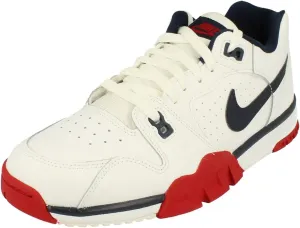 Nike Cross Trainer Low Mens Trainers CQ9182 Sneakers Shoes (UK 7 US 8 EU 41, White Obsidian Gym red 101)