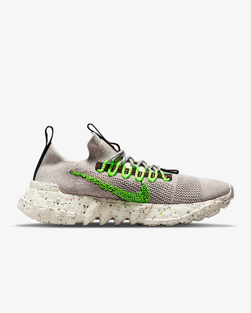 Nike Space Hippie 01 Vast Grey Electric Green  DJ3056-004