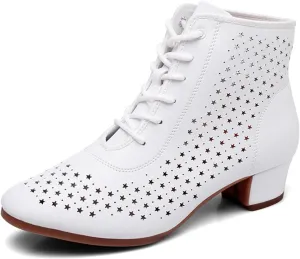 ONAIC Dance Shoes for Womens Latin Salsa Dancing Shoes Beginner Ballroom Dancing Shoes
