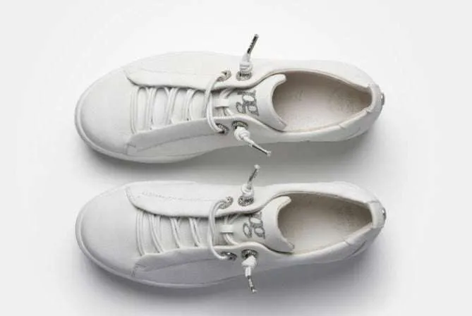 Paul Green White Platform Trainer|5417046