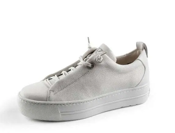 Paul Green White Platform Trainer|5417046