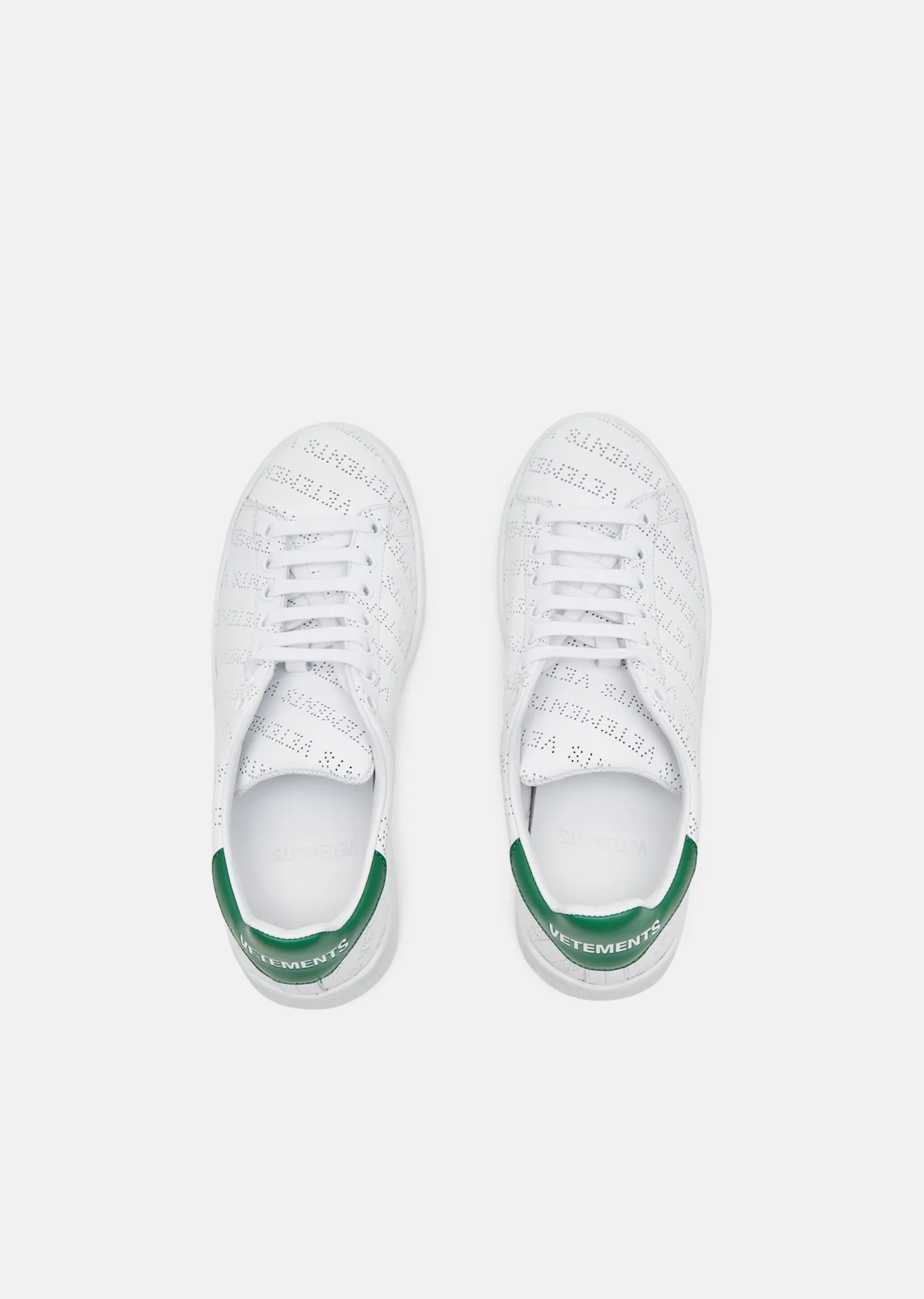 Perforated Leather Sneakers