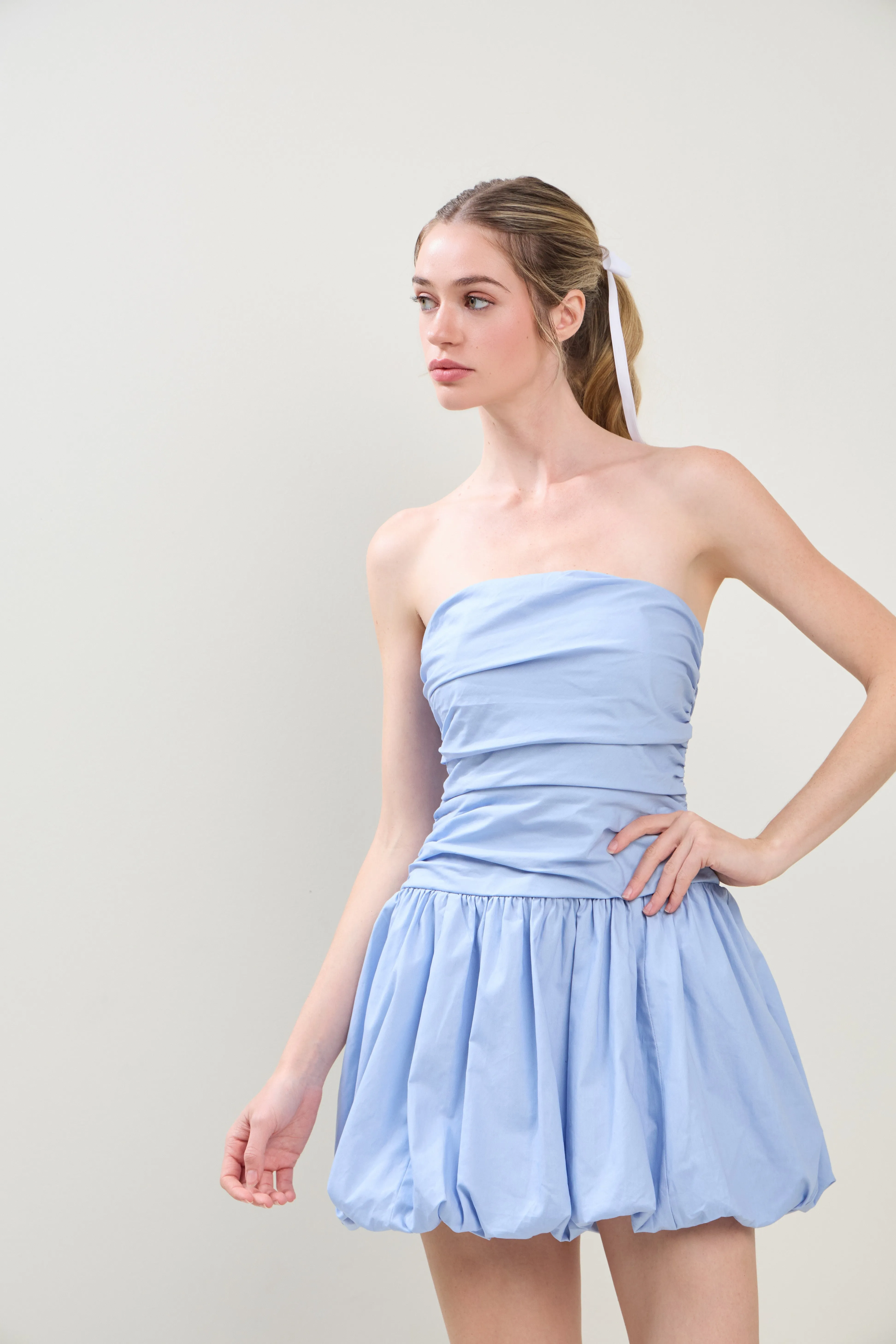 Puff & Pretty Dress - Blue
