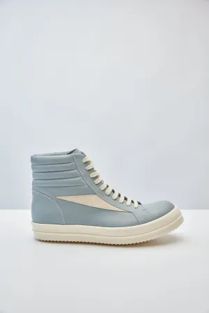Rick Owens High Vintage Sneaks in Pale Blue