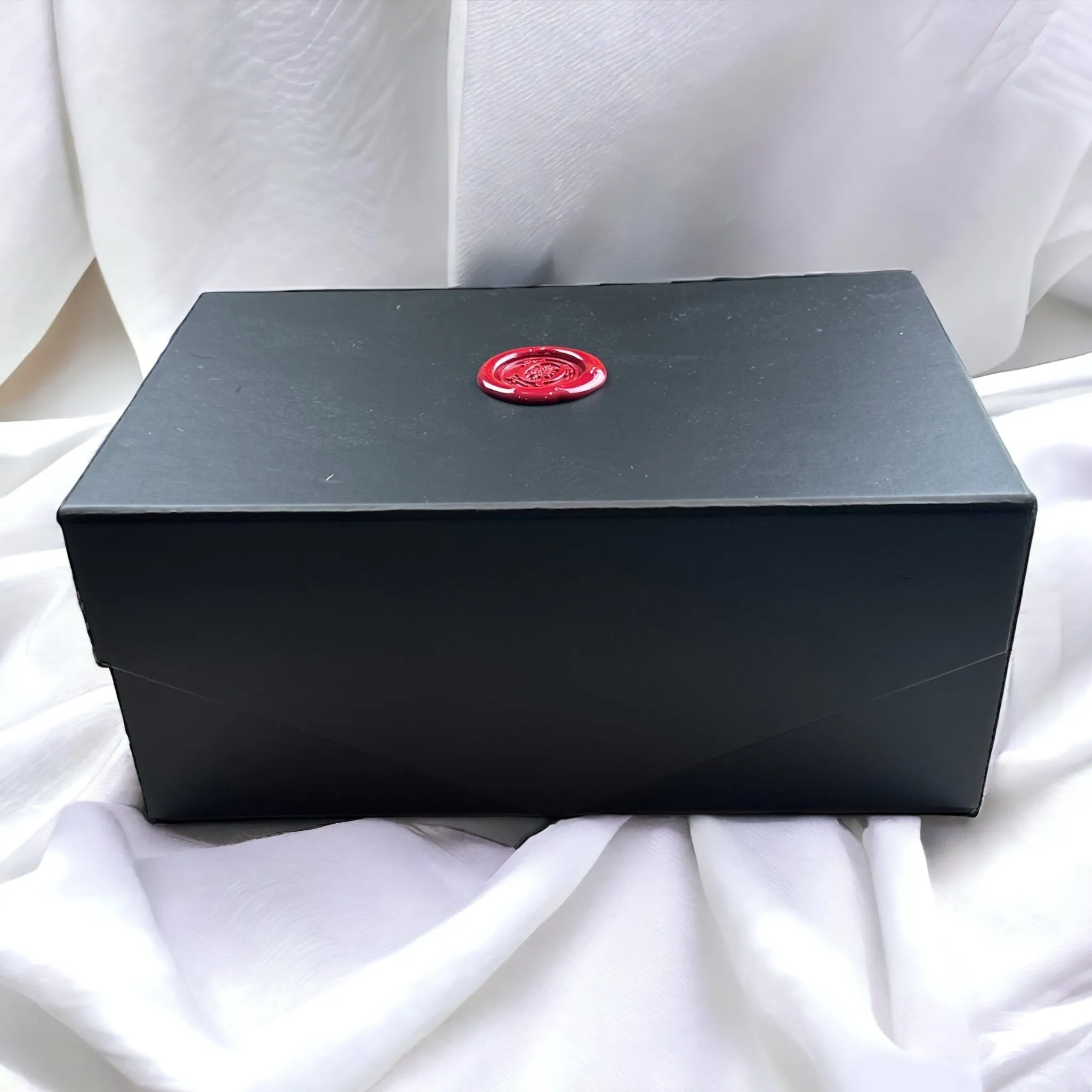Royal Wax Stamped Gift Box with Magnetic Envelope Closure
