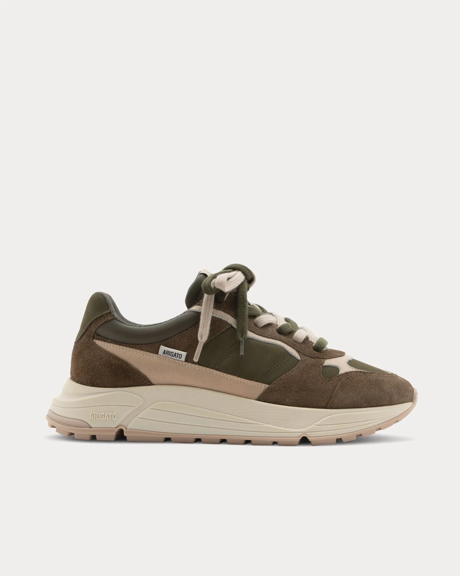 Rush 50/50 Beige / Khaki Low Top Sneakers