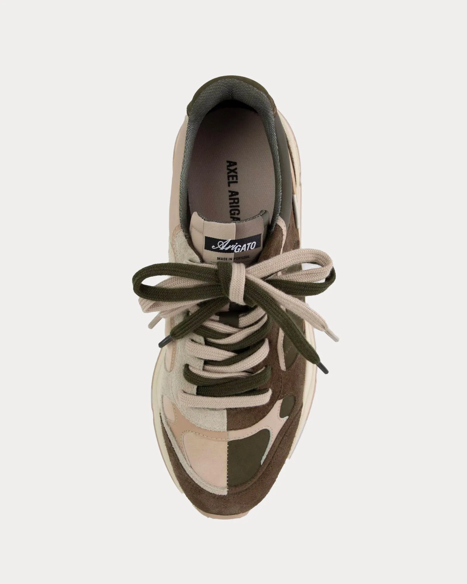 Rush 50/50 Beige / Khaki Low Top Sneakers