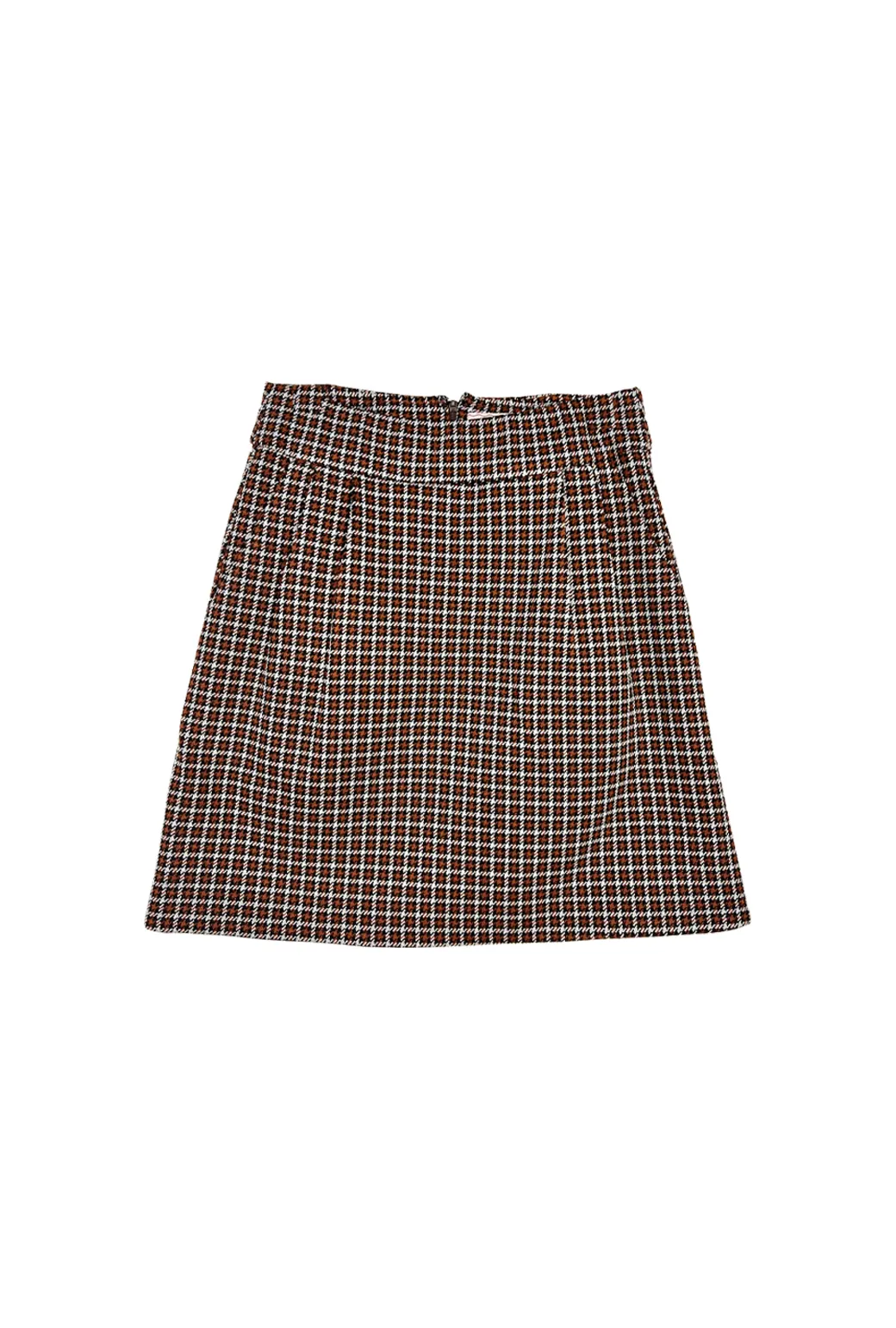 SAMPLE - Maggie Mini Skirt - Geo Knit
