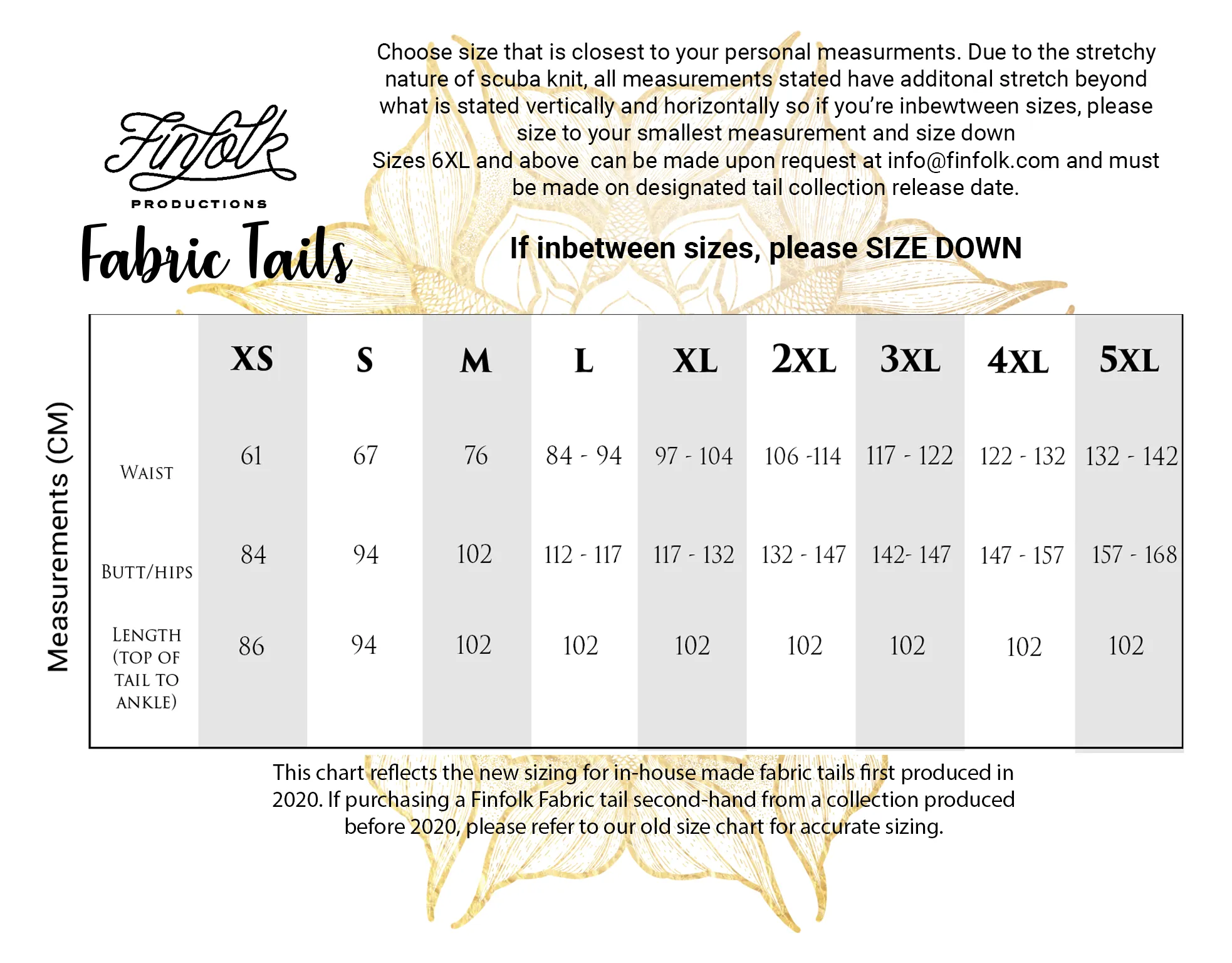 SAMPLE Song of the Sea Signature Fabric Tail