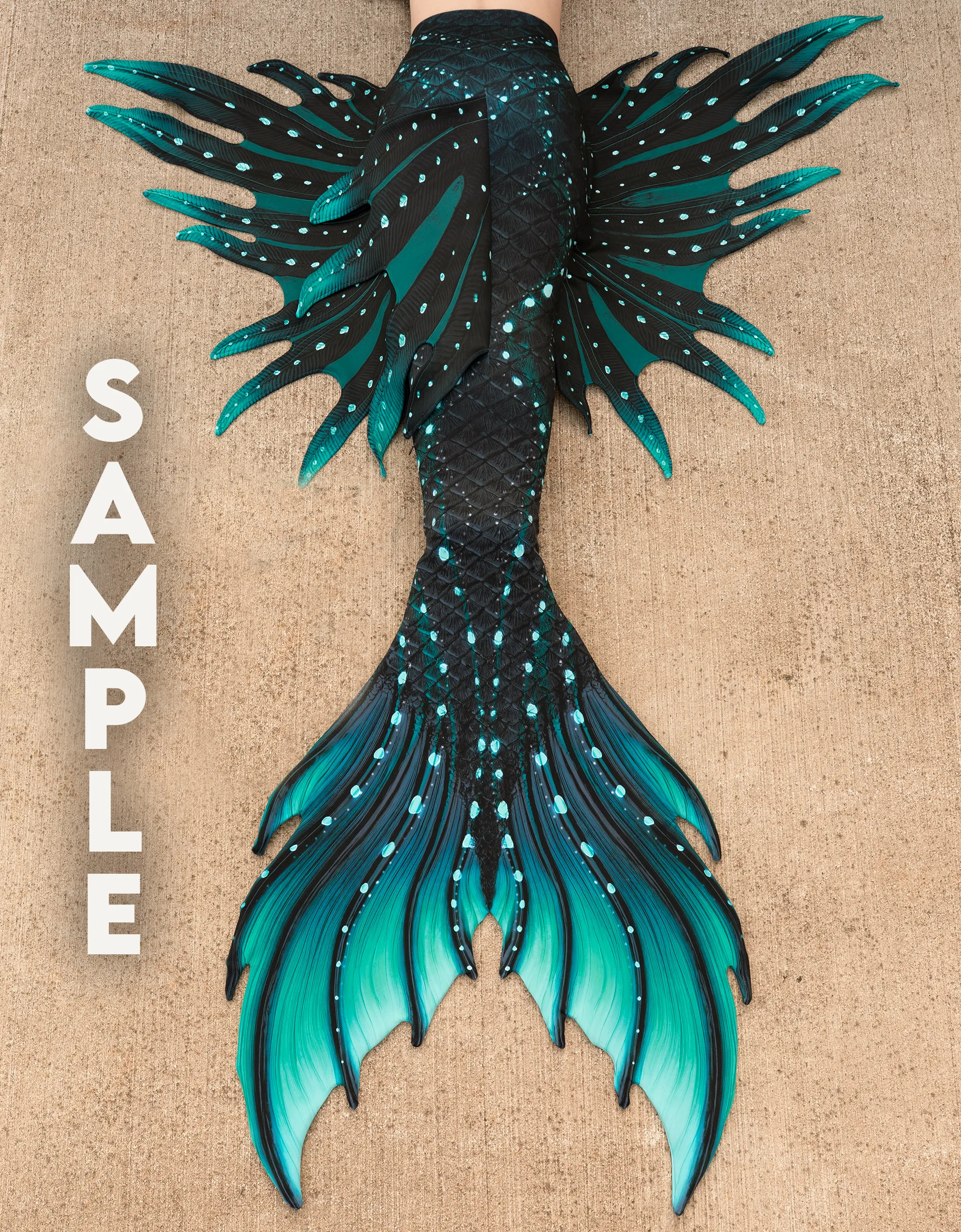 SAMPLE Twilight Tide Signature Fabric Tail