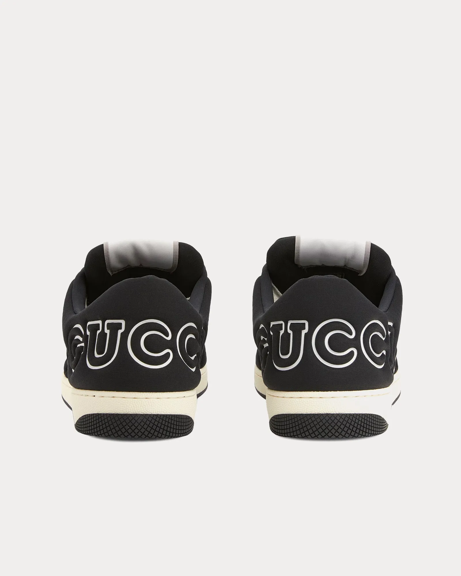 Screener with Web Neoprene Black Low Top Sneakers