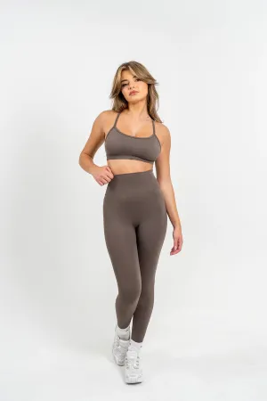 Signature Leggings - Deep Taupe