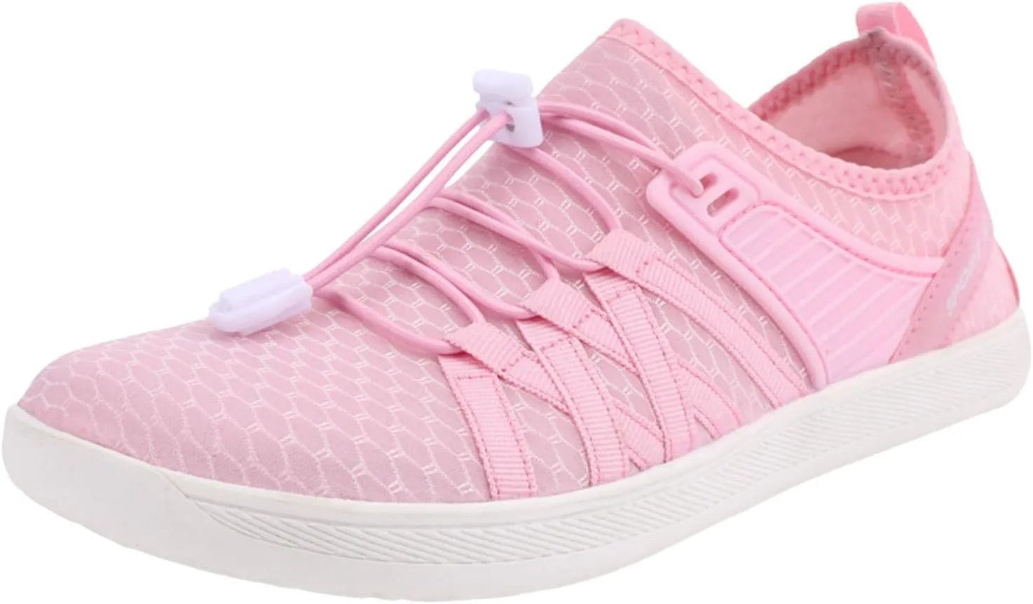 Slip on Walking Shoes for Women Comfy Knitted Non Slip Vintage Wide Running Shoes Breathable Gym Workout Shoes Fashion Lace Up Sneakers
