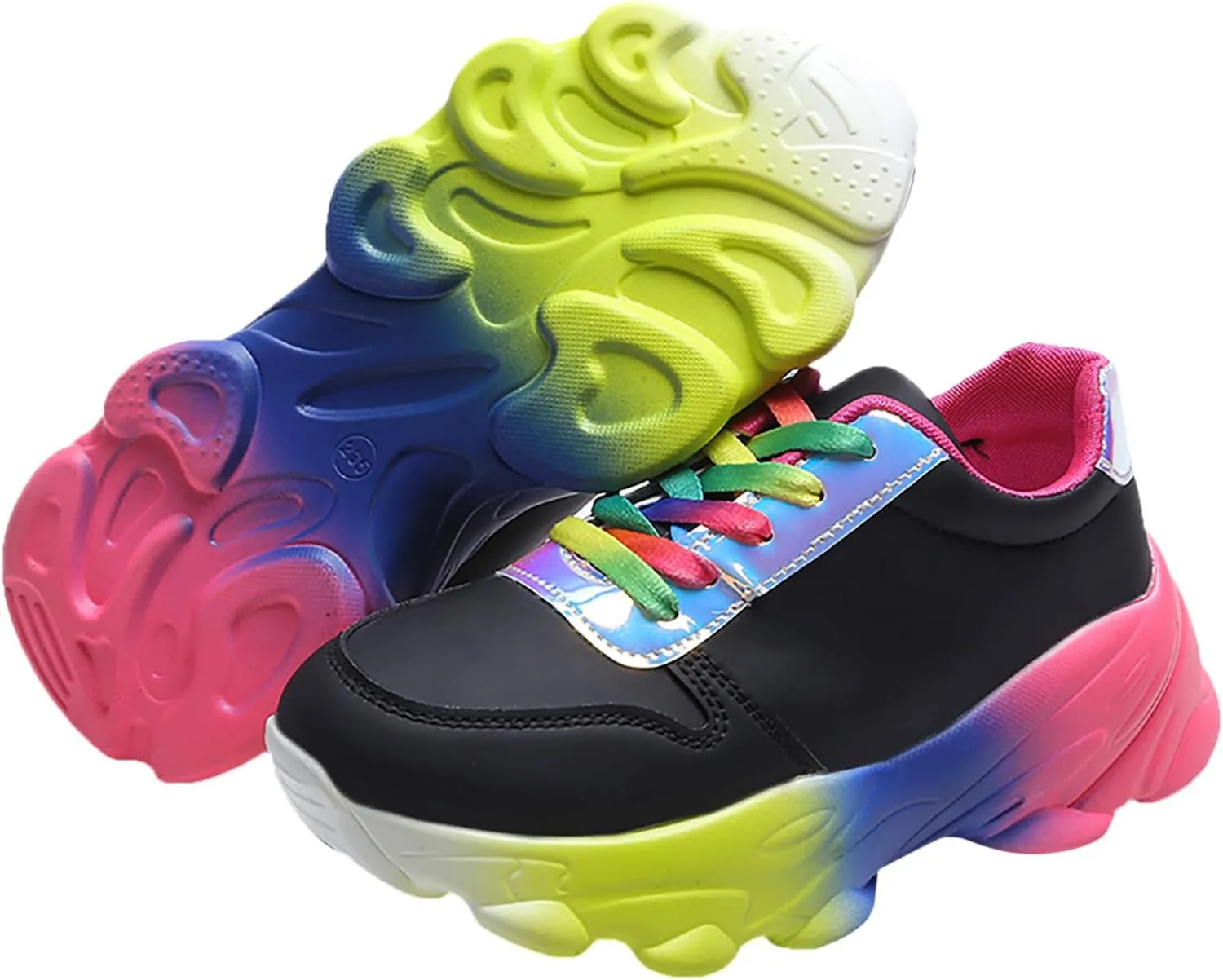 Slip on Walking Shoes Women Non Slip Memory Foam Arch Support Running Shoes PU Leather Sports Workout Tennis Shoes Ladies 2024 Fashion Sneakers