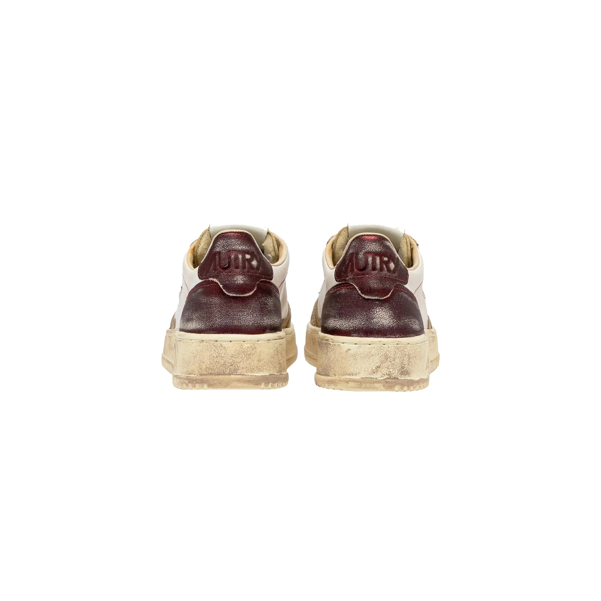 Sneakers Donna Medalist Low Vintage in pelle spazzolata