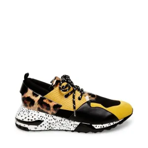 Steve Madden Womens Cliff Trainer - Yellow / Multi