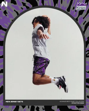 Stockton Kings x NJS Mesh Shorts