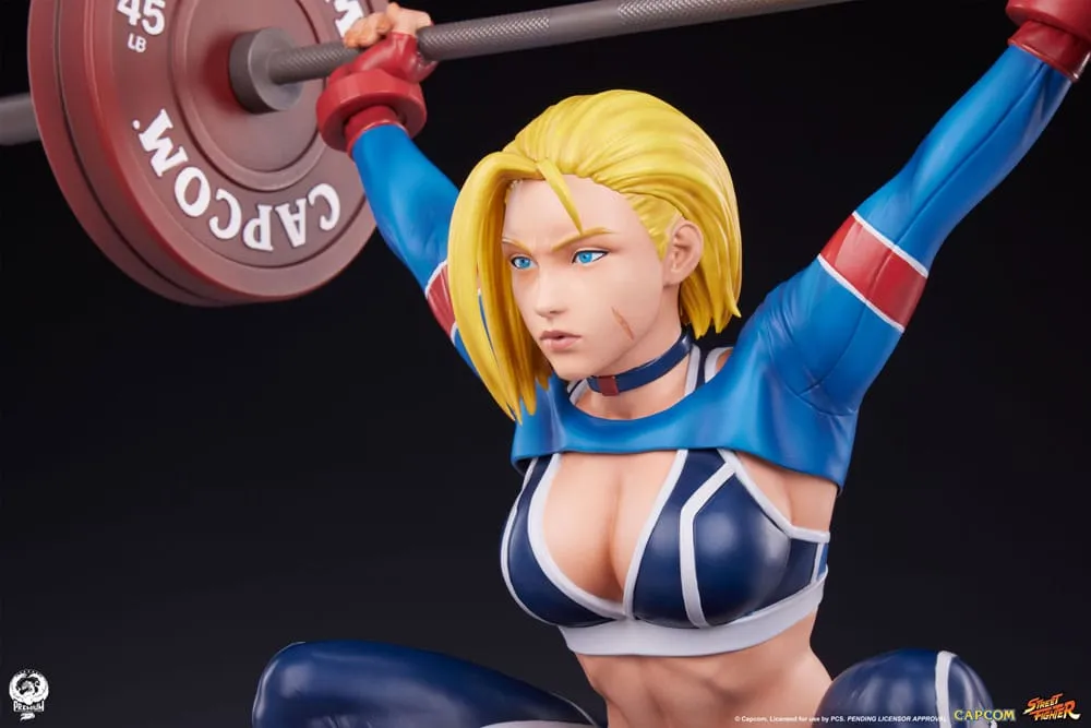 Street Fighter Premier Series Statue 1/4 Cammy: Powerlifting SF6 41 Cm