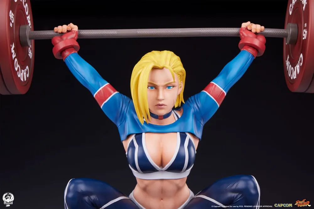 Street Fighter Premier Series Statue 1/4 Cammy: Powerlifting SF6 41 Cm