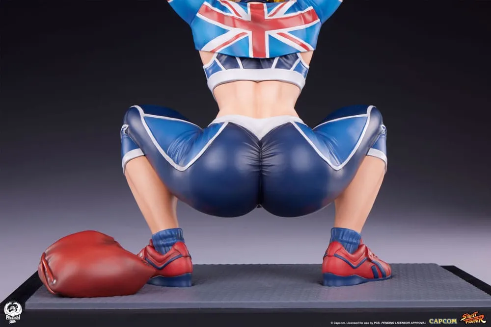 Street Fighter Premier Series Statue 1/4 Cammy: Powerlifting SF6 41 Cm