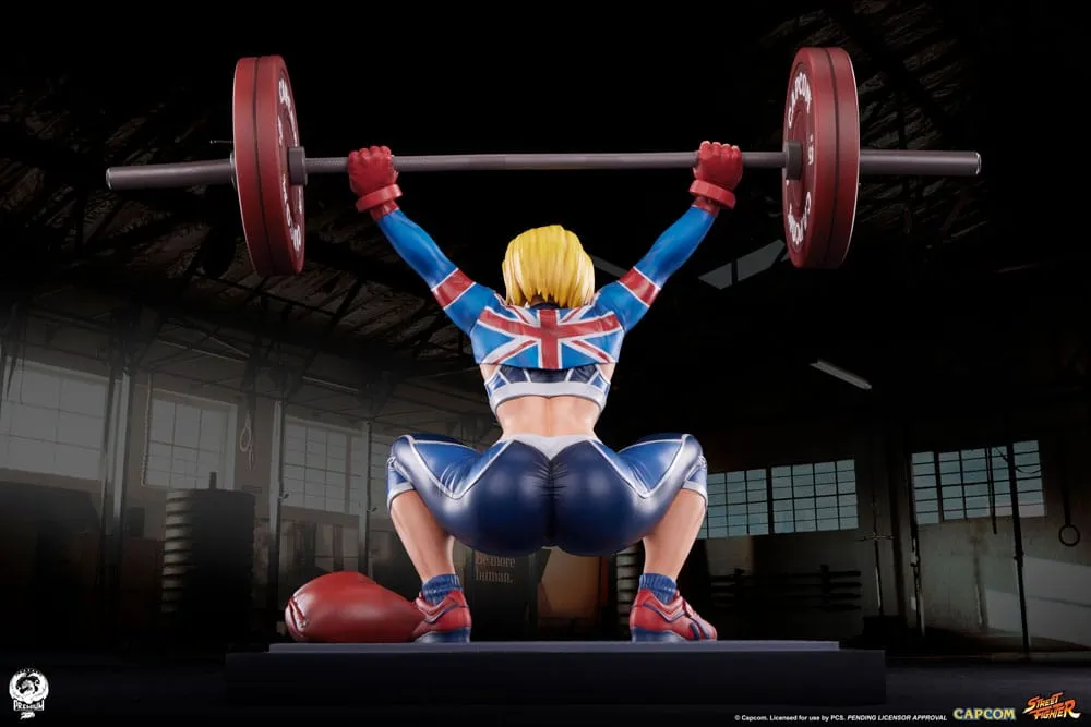 Street Fighter Premier Series Statue 1/4 Cammy: Powerlifting SF6 41 Cm
