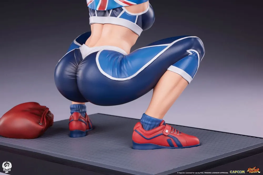 Street Fighter Premier Series Statue 1/4 Cammy: Powerlifting SF6 41 Cm