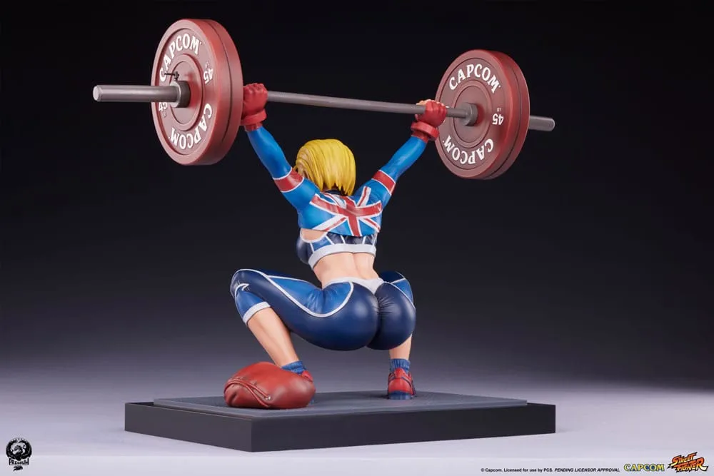 Street Fighter Premier Series Statue 1/4 Cammy: Powerlifting SF6 41 Cm