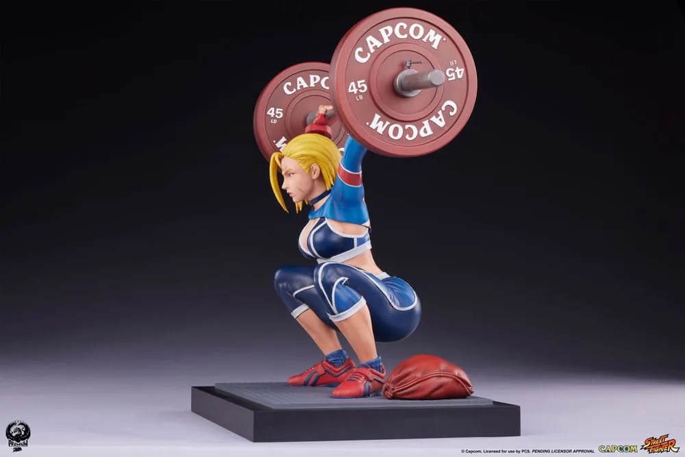 Street Fighter Premier Series Statue 1/4 Cammy: Powerlifting SF6 41 Cm