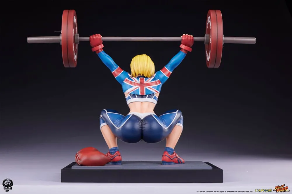 Street Fighter Premier Series Statue 1/4 Cammy: Powerlifting SF6 41 Cm