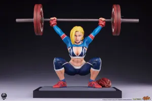 Street Fighter Premier Series Statue 1/4 Cammy: Powerlifting SF6 41 Cm