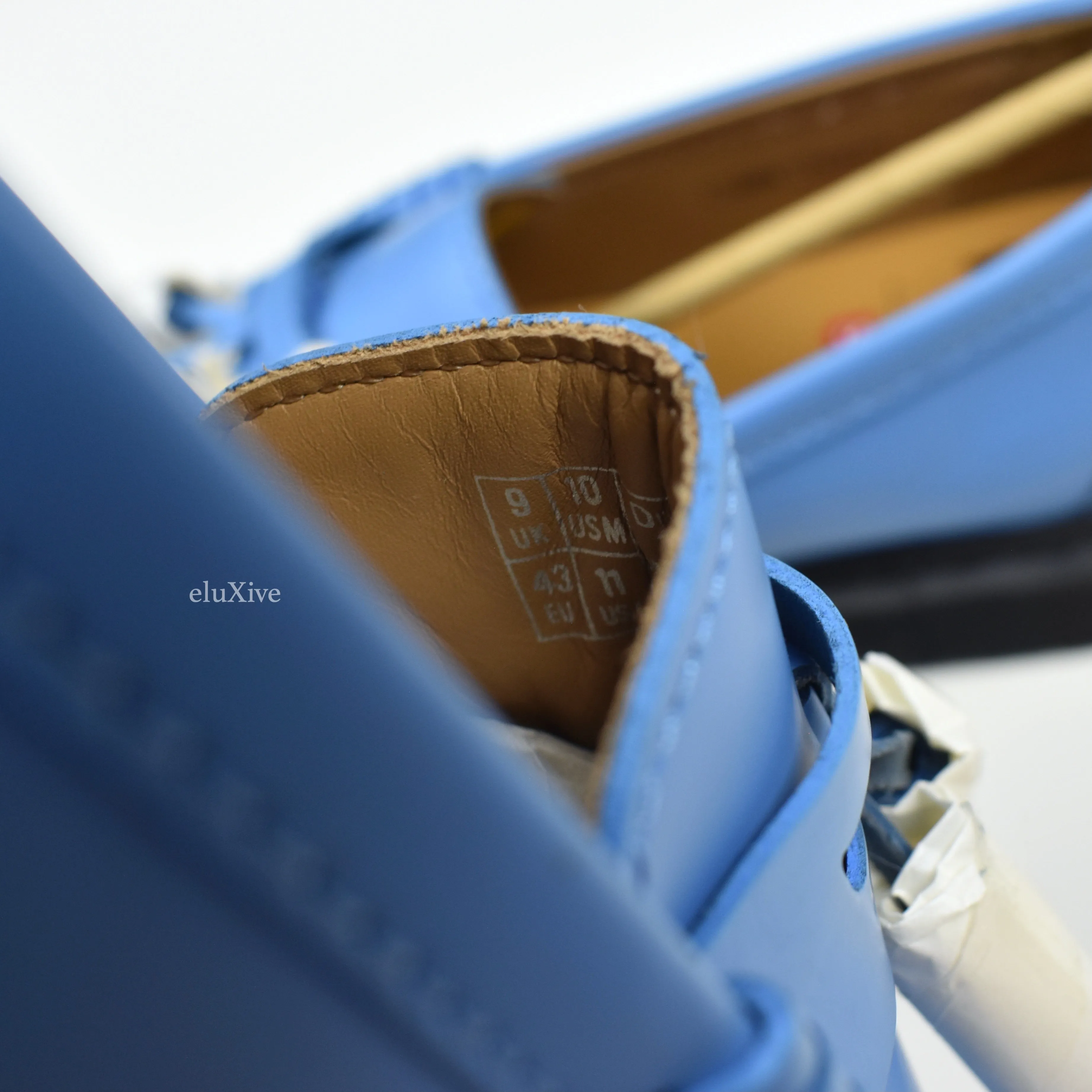 Supreme x Dr. Martens Blue Penton Tassel Loafers