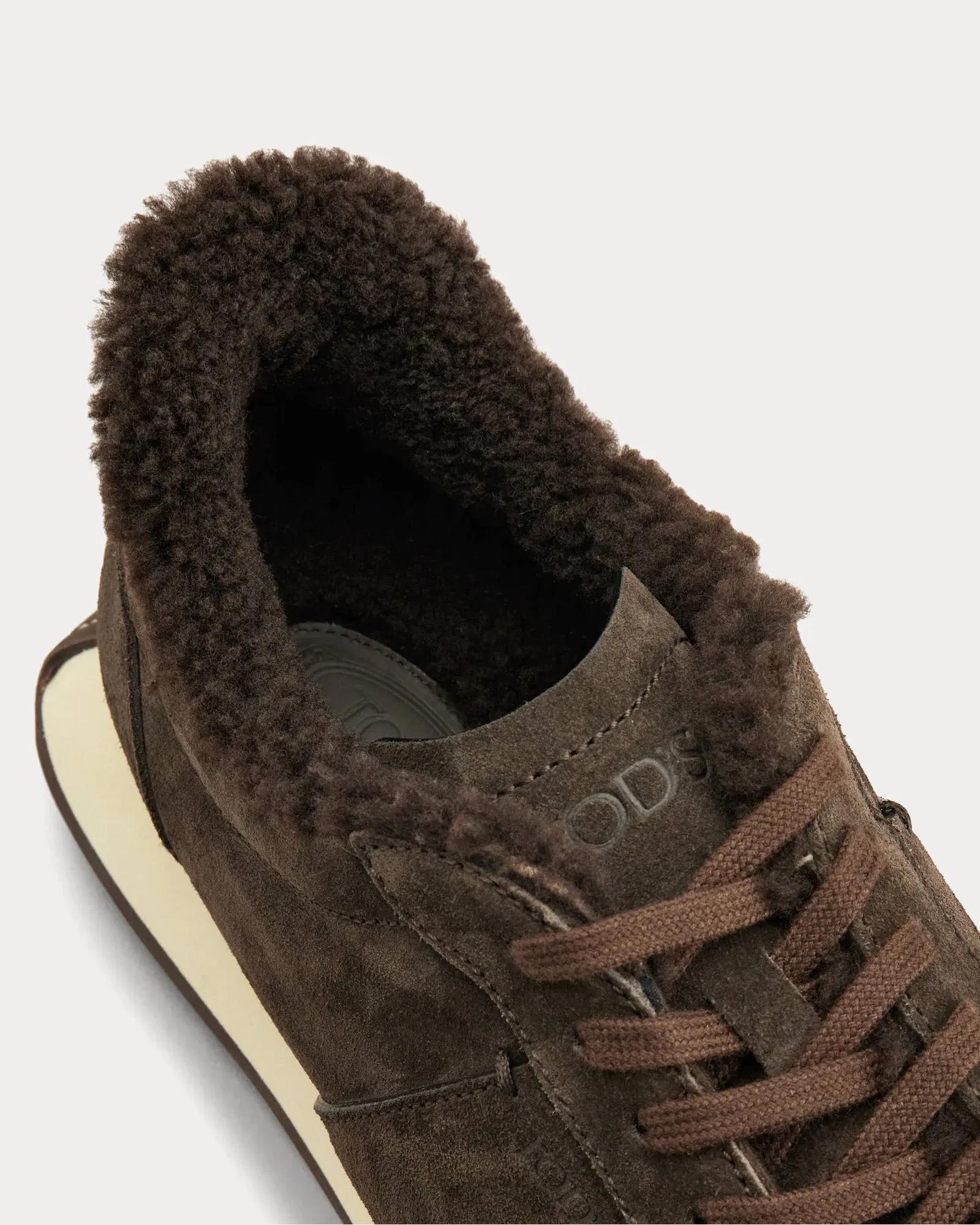 T Vintage Suede Brown Low Top Sneakers
