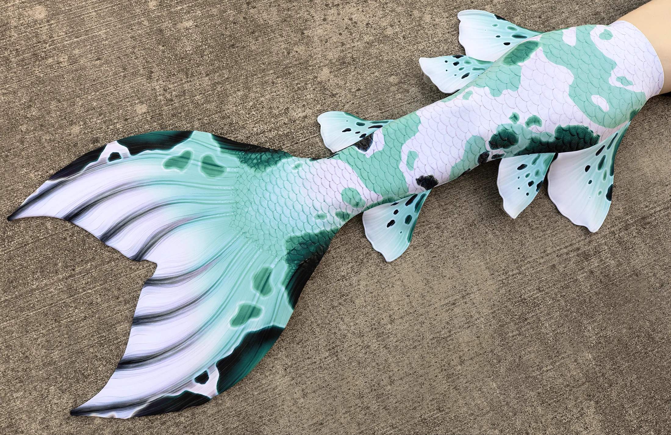 Tail of the Month: Caspian Koi Signature Fabric Tail