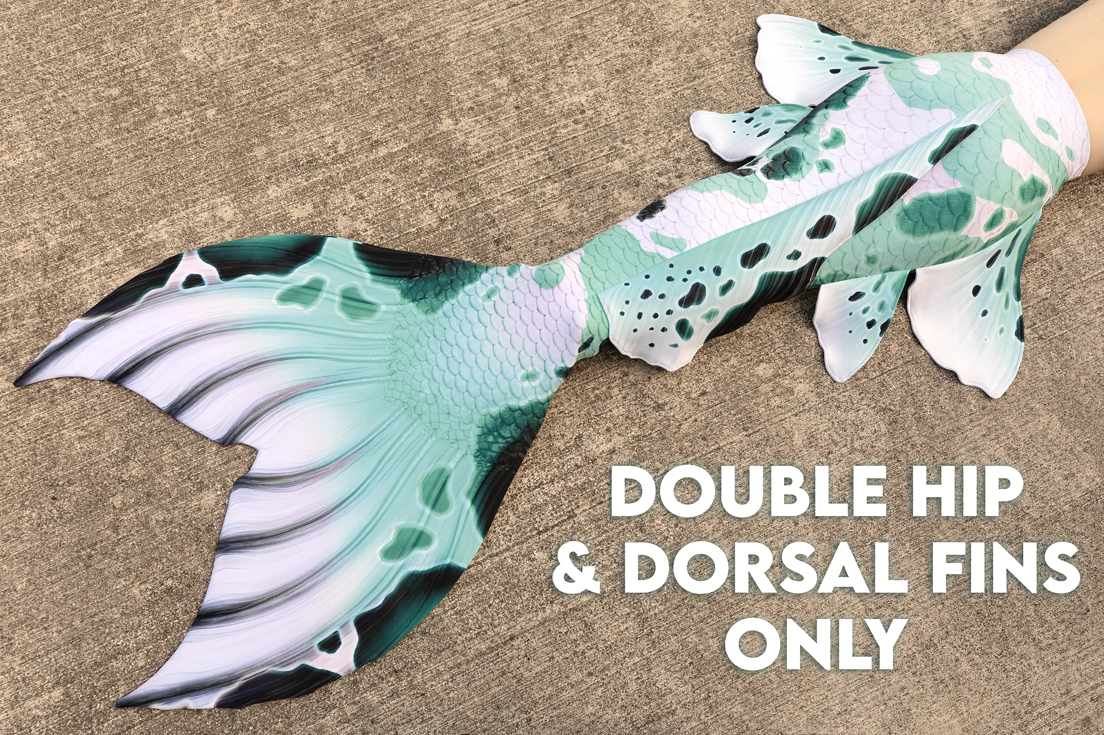 Tail of the Month: Caspian Koi Signature Fabric Tail