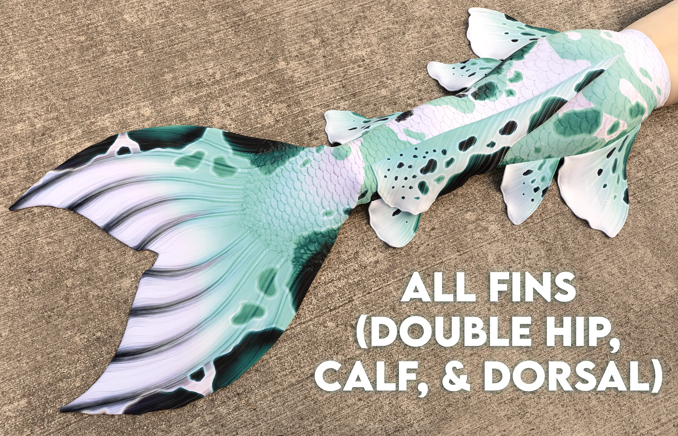 Tail of the Month: Caspian Koi Signature Fabric Tail