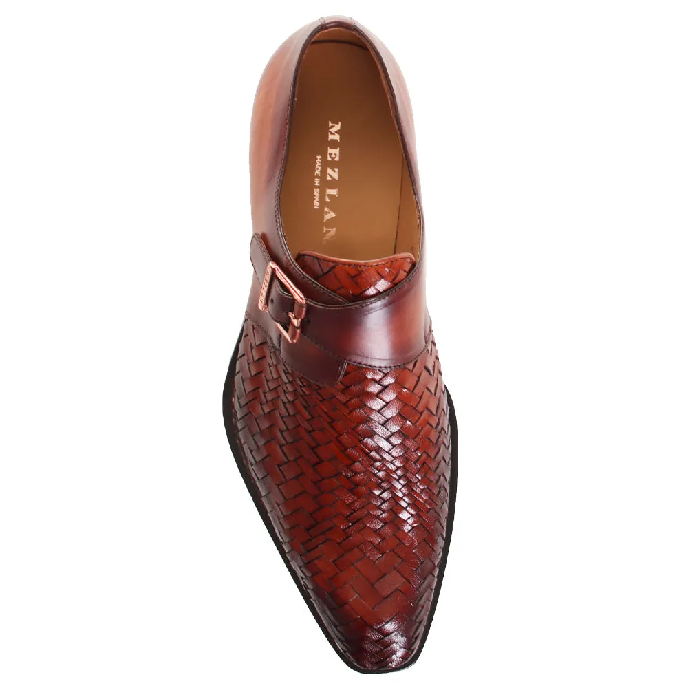 Temi Leather Monk Strap Shoes