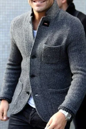 THOMAS - RETRO CARDIGAN JACKET
