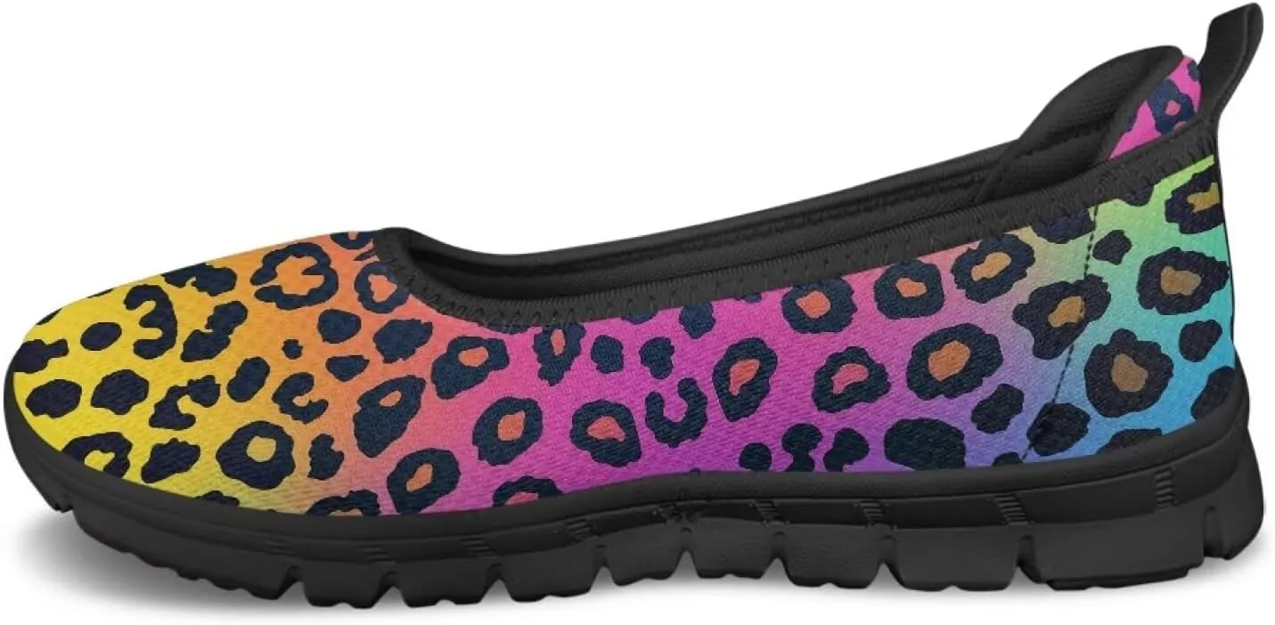 UNICEU Womens Flats Shoes Casual Slip On Low Top Fashion Loafers Lightweight Breathable Walking Tennis Sneakers