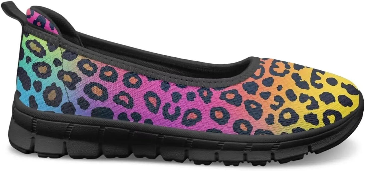 UNICEU Womens Flats Shoes Casual Slip On Low Top Fashion Loafers Lightweight Breathable Walking Tennis Sneakers