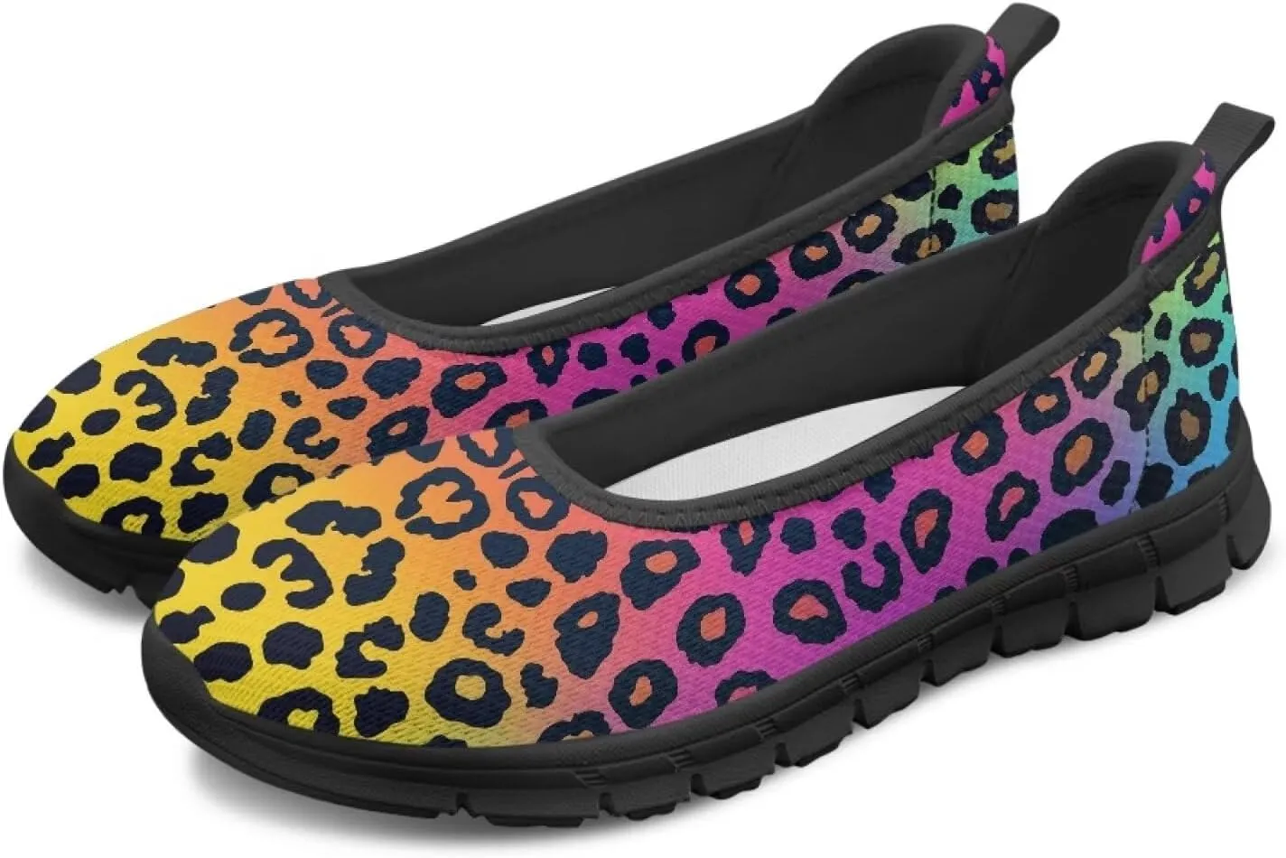 UNICEU Womens Flats Shoes Casual Slip On Low Top Fashion Loafers Lightweight Breathable Walking Tennis Sneakers