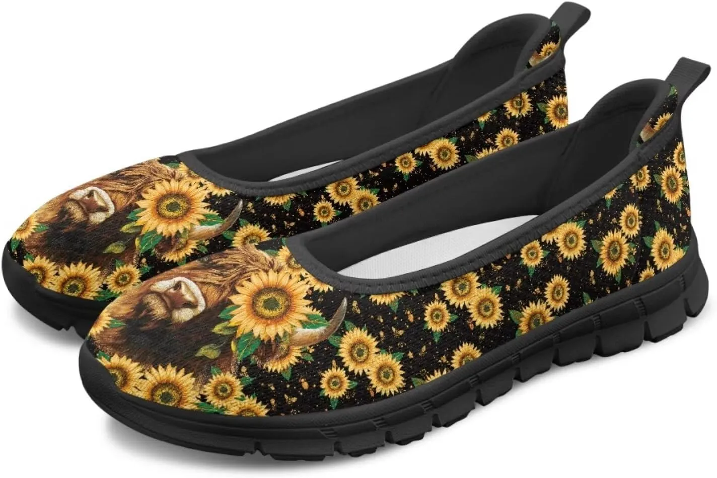 UNICEU Womens Slip On Shoes Casual Breathable Low Top Loafers Comfortable Non-Slip Fashion Walking Running Sneakers