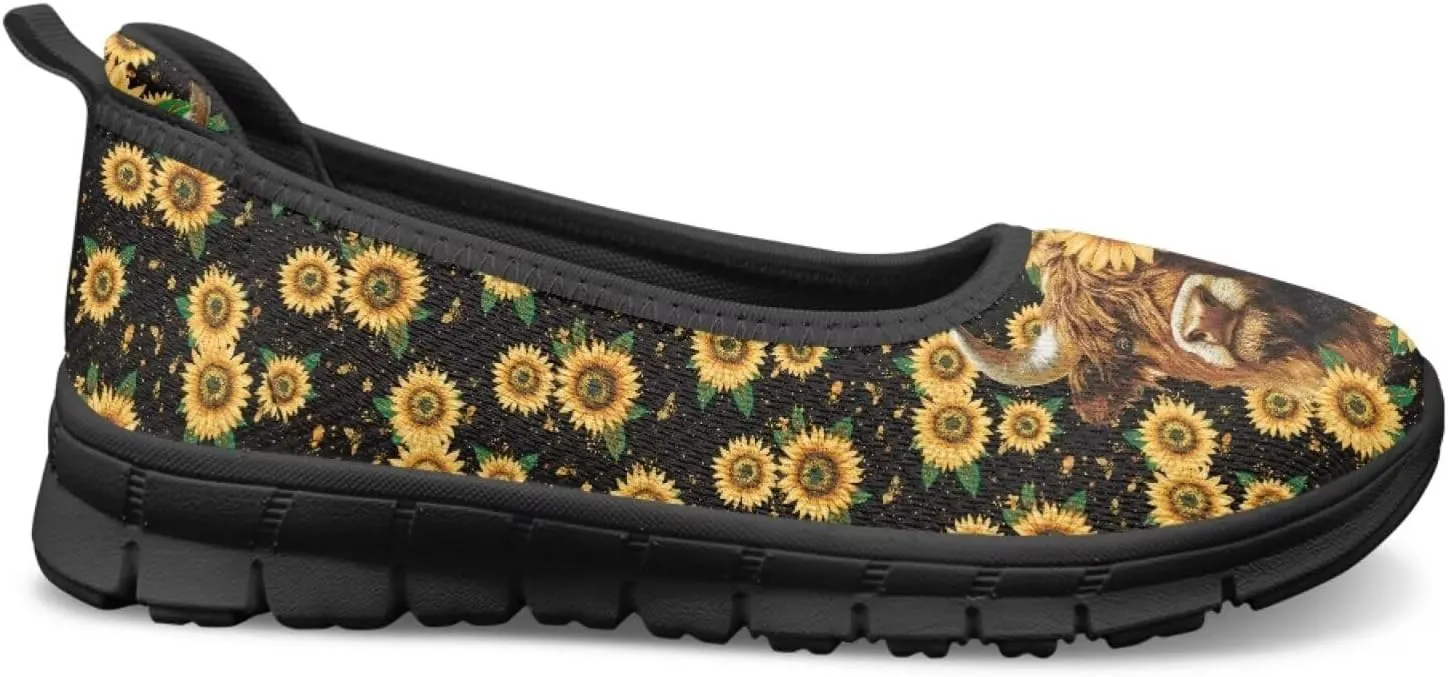 UNICEU Womens Slip On Shoes Casual Breathable Low Top Loafers Comfortable Non-Slip Fashion Walking Running Sneakers