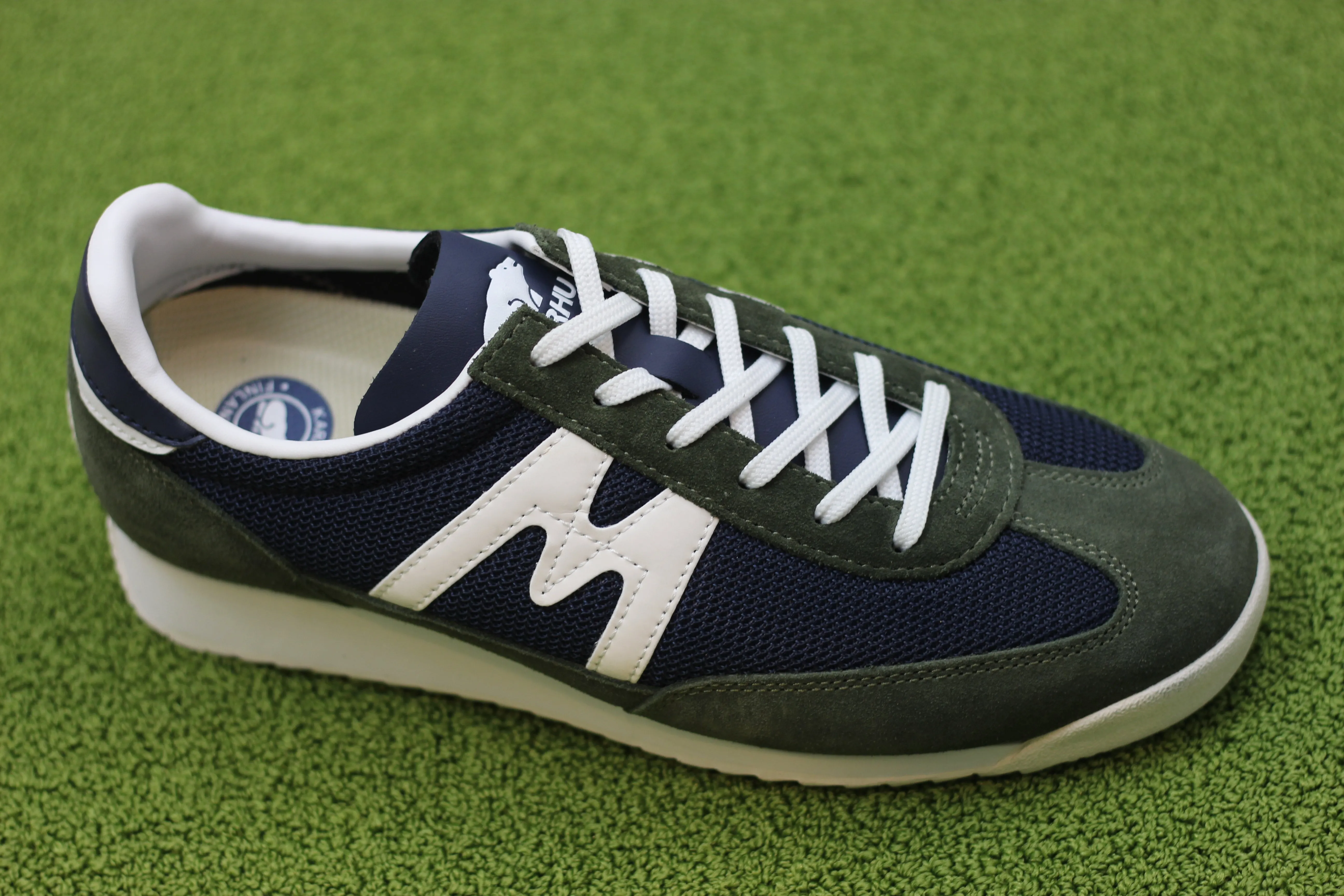 Unisex Mestari Sneaker- Bronze/Green/White Mesh/Suede