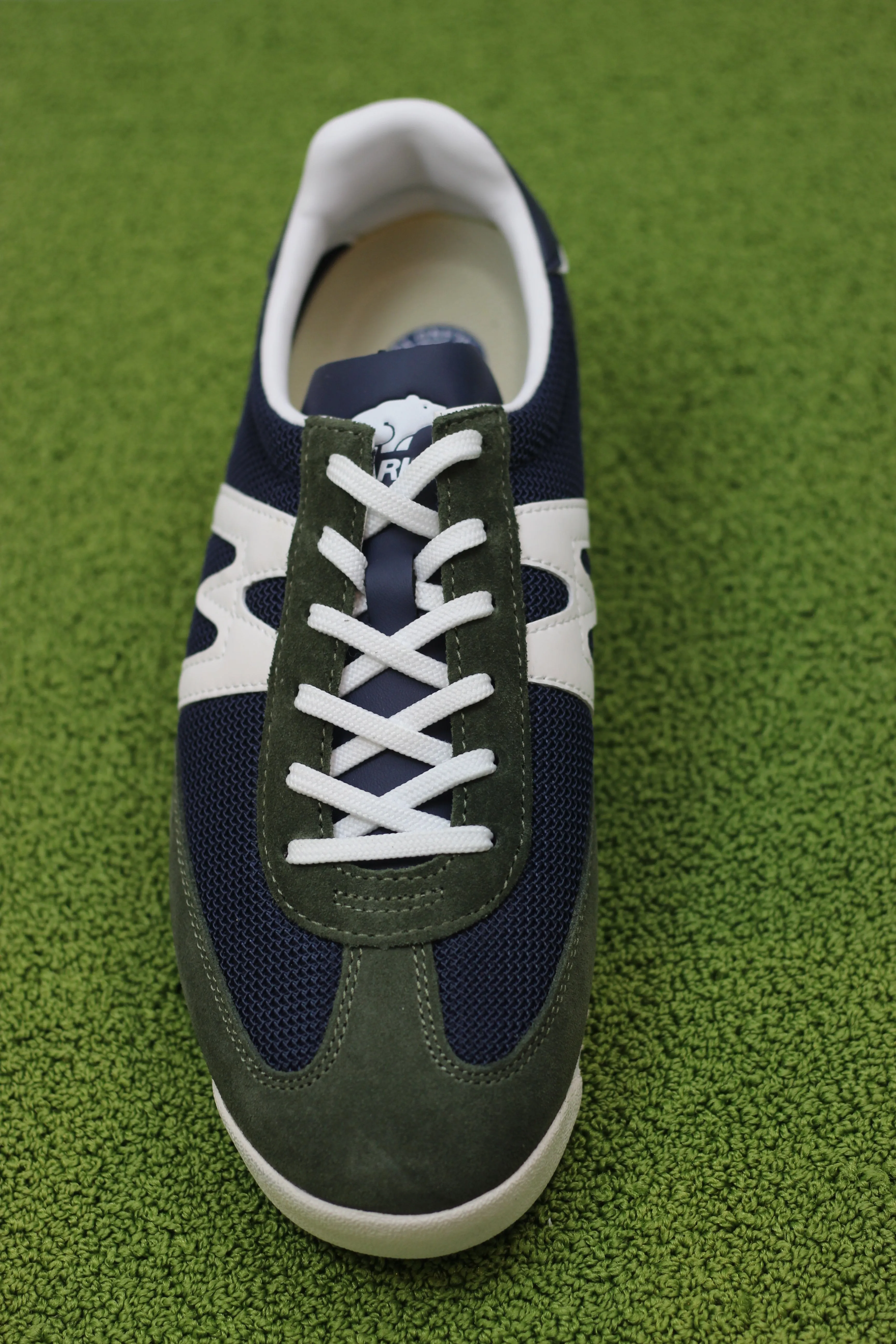 Unisex Mestari Sneaker- Bronze/Green/White Mesh/Suede