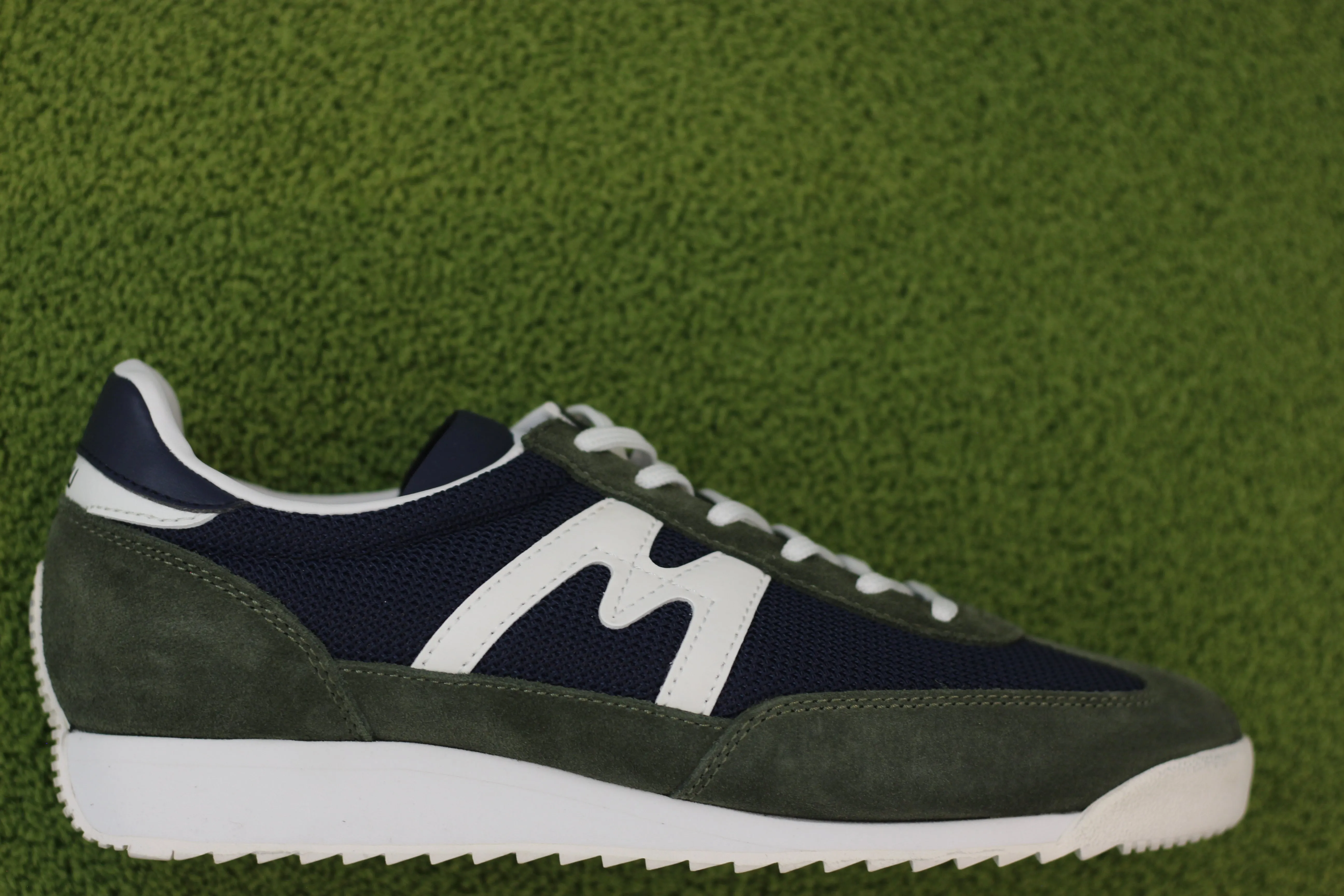 Unisex Mestari Sneaker- Bronze/Green/White Mesh/Suede