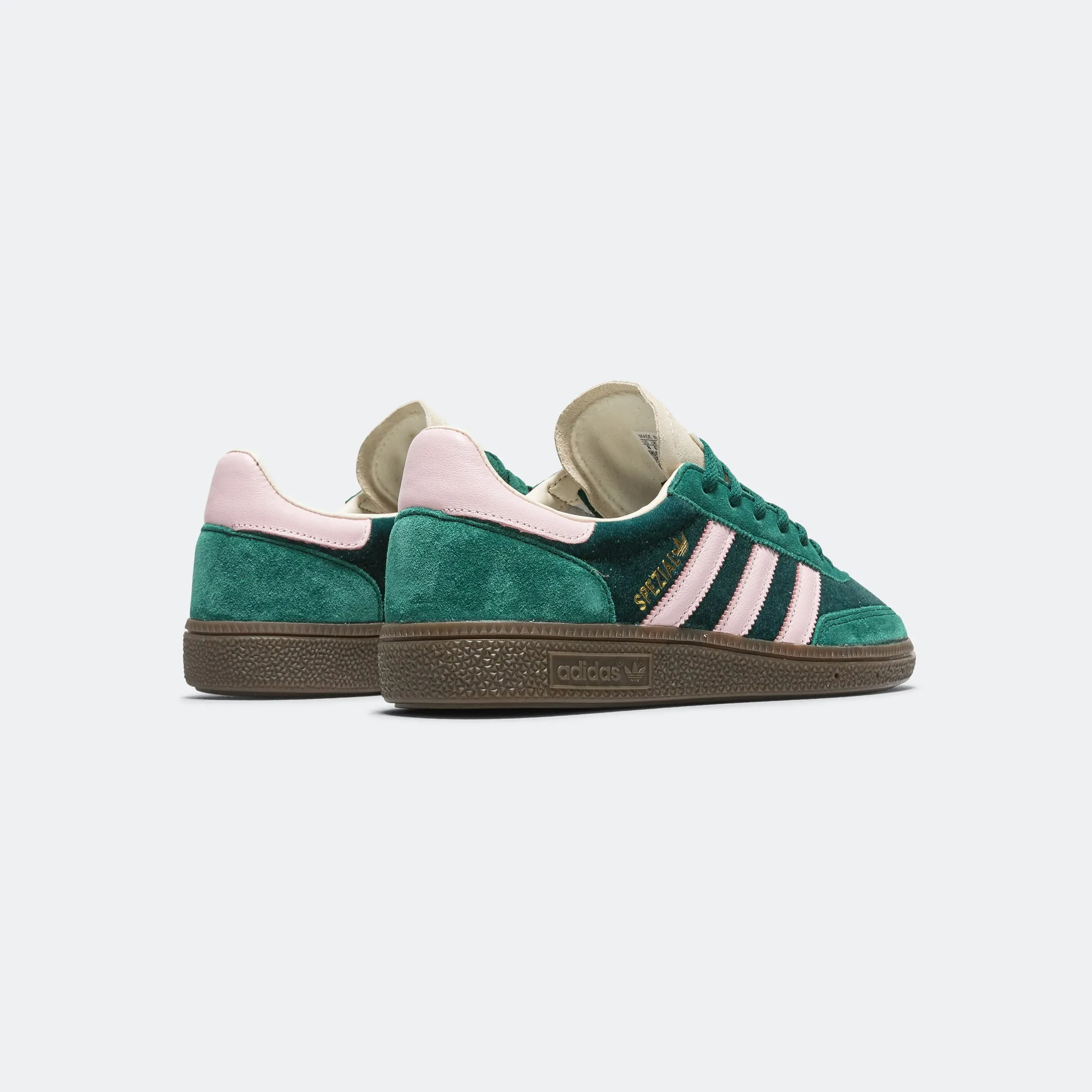 Womens Handball Spezial - Core Green/Clear Pink-Cream White